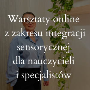 Warsztaty online z zakresu integracji sensorycznej dla nauczycieli i specjalistów